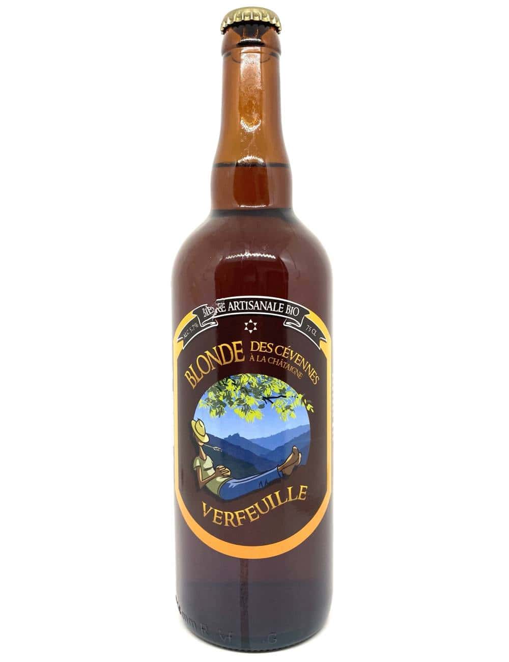 Bière Blonde Bio Verfeuille - 75cl