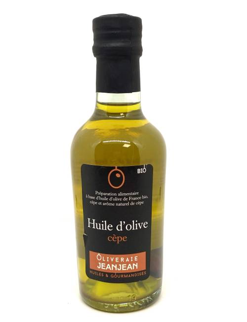 Huile d'olive cèpes 25cl