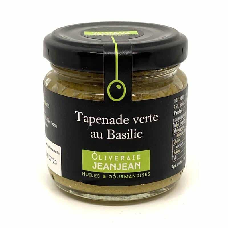 Tapenade verte au Basilic 85g