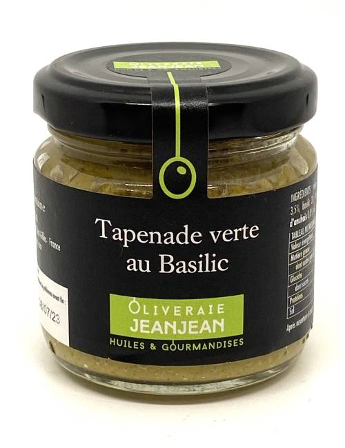 Tapenade verte au Basilic 85g