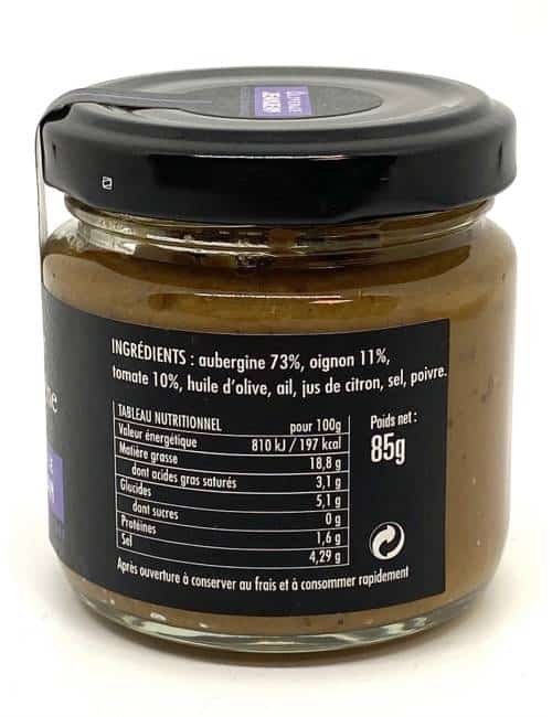 Tapenade Caviar d'Aubergine 85g