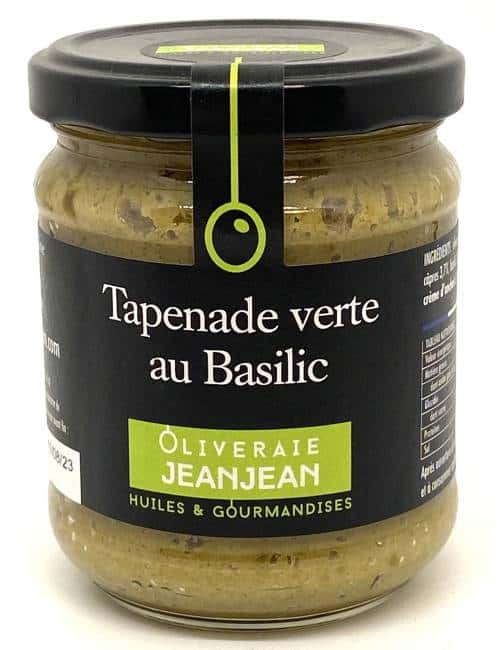 Tapenade verte au Basilic 180g