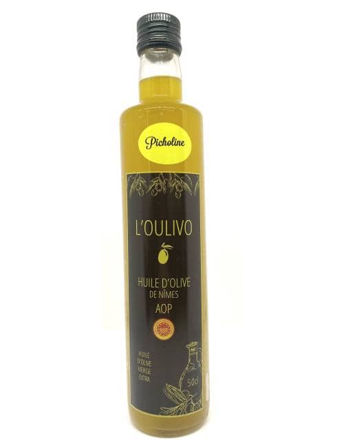 Huile d'olive de Nîmes AOP Picholine 50cl
