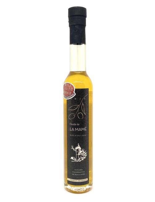 Huile d'olives vierge de France - La mamé - Fruité d'autrefois 25cl
