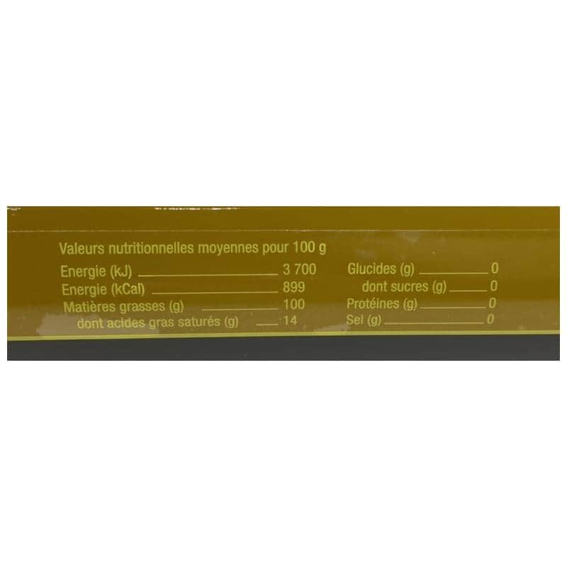 Huile d'olive de Nîmes AOP Picholine en verre 75cl