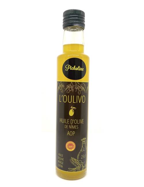 Huile d'olive de Nîmes AOP Picholine 25cl