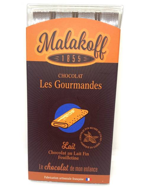 Tablette Lait Feuilletine 90g