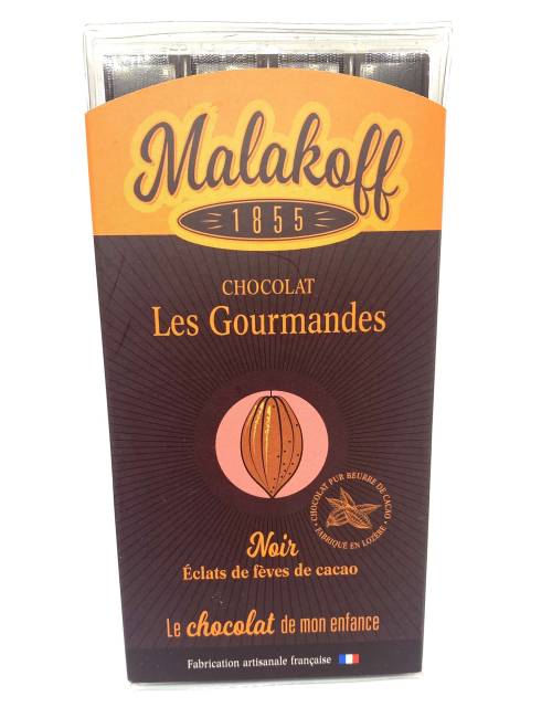 Tablette Noir Fèves Cacao 90g