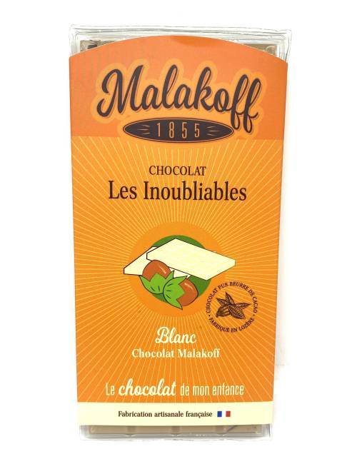 Tablette Blanc noisettes 90g