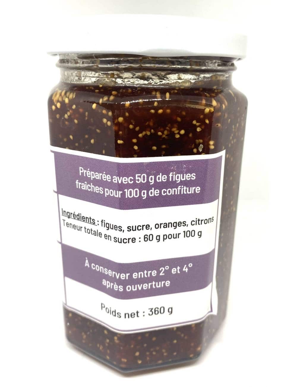 Confiture de figues 360g