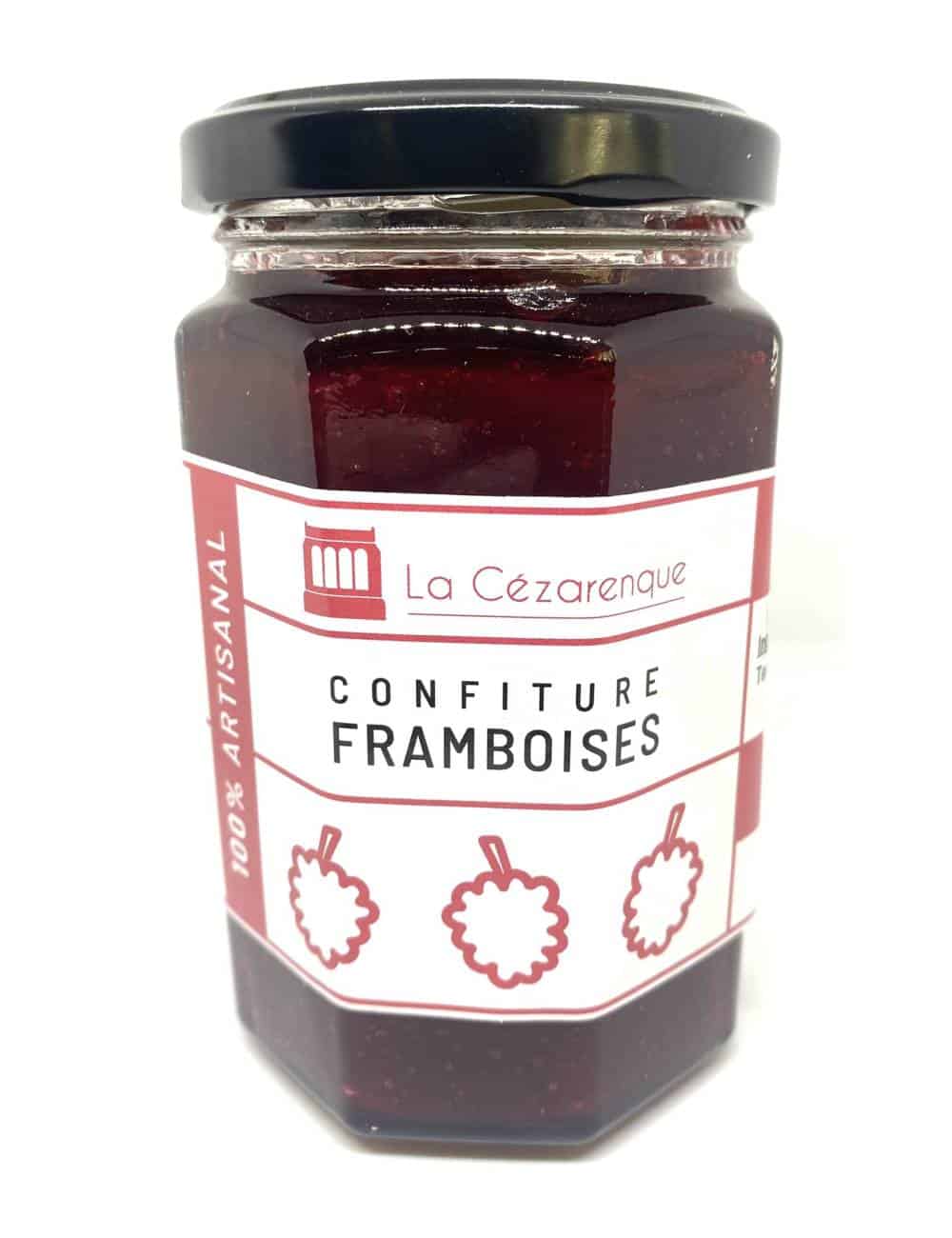 Confiture de framboises 360g