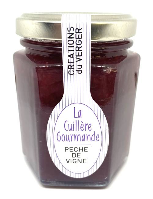 Confiture Pêche de vigne 225g