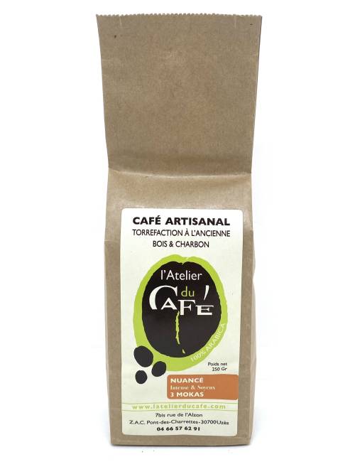 Café 3 Mokas Moulu 250gr