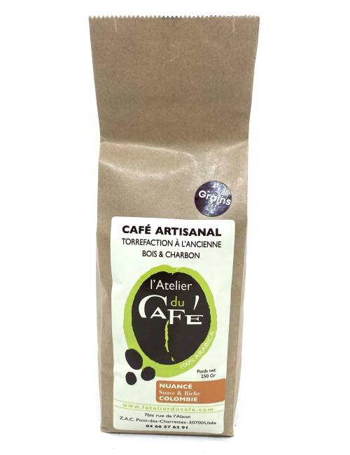 Café Colombie Grains 250gr