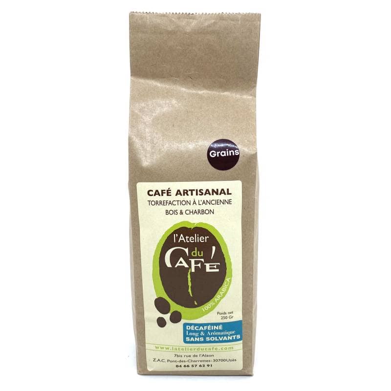 Café Décafeiné Grains 250gr
