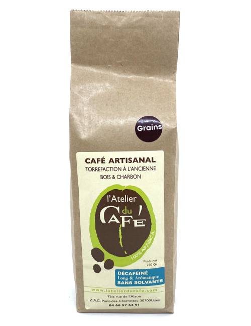 Café Décafeiné Grains 250gr