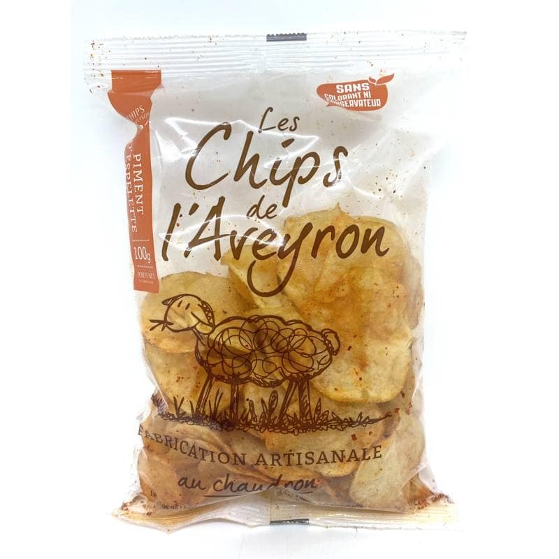 Chips au Piment d'Espelette 100g
