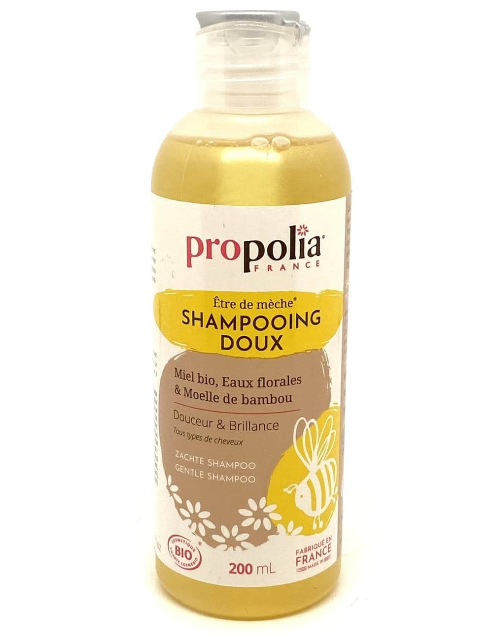 Shampooing doux bio miel & bambou 200ml