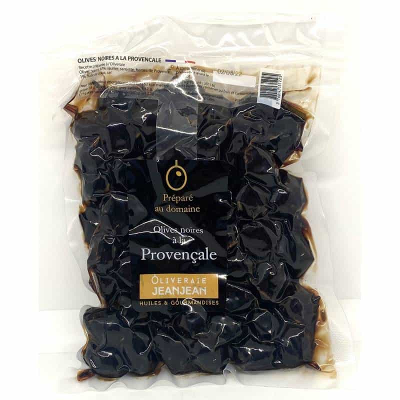 Olives noires à la provençale 250g