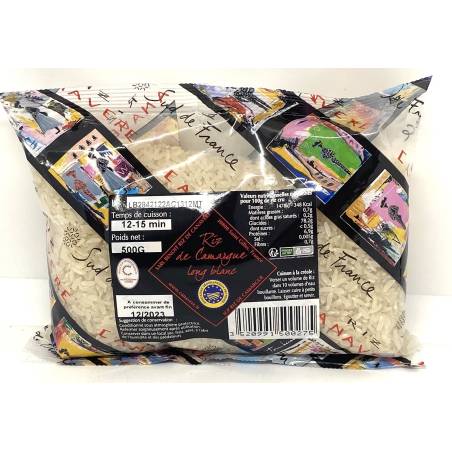 Riz long blanc IGP Camargue 500g