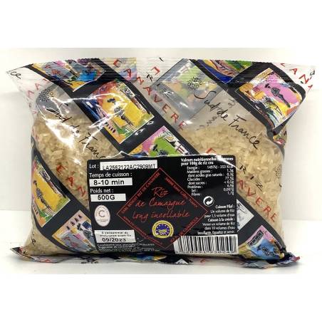 Riz long incollable IGP Camargue 500g