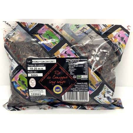 Riz long rouge IGP Camargue
