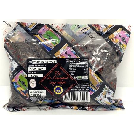 Riz long rouge IGP Camargue 500g