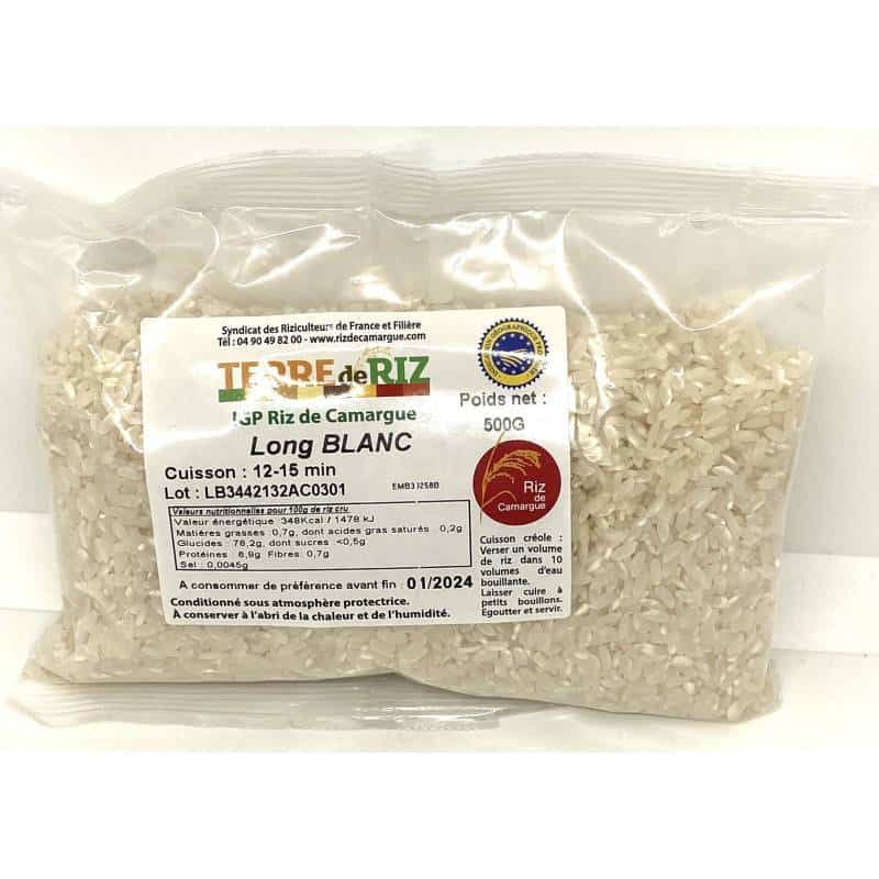 IGP Riz Long blanc 500g
