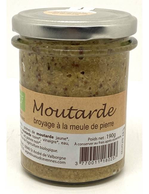 Moutarde nature 190g