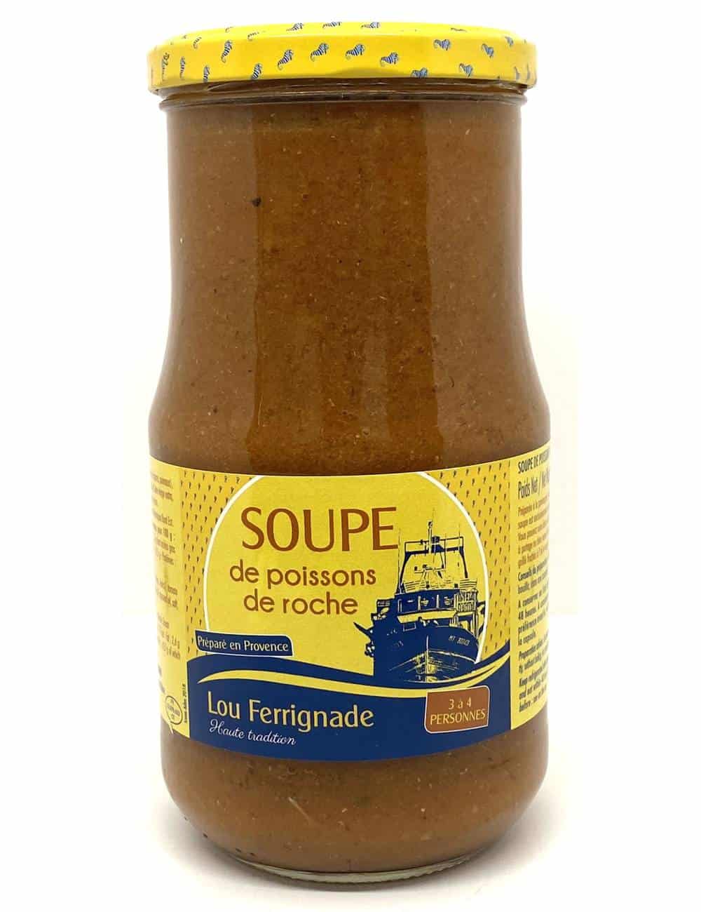 Soupe de poissons de roche 765 ml