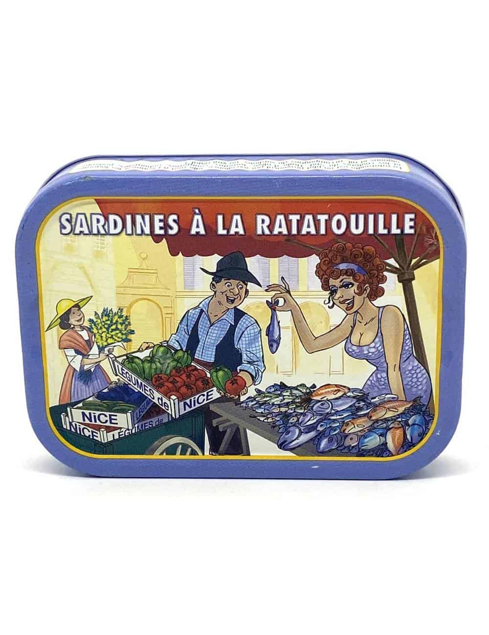 Sardines à la ratatouille 115g