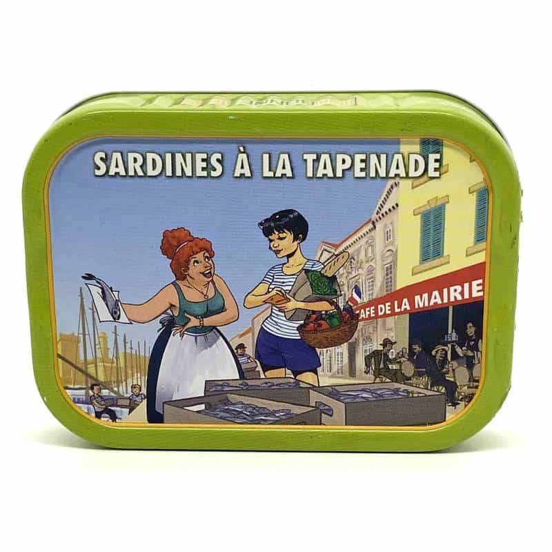 Sardines à la tapenade 115g