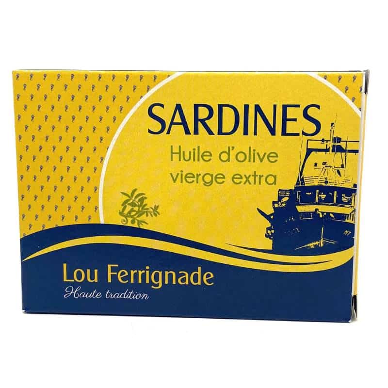 Sardine huile d'olive vierge extra 115g