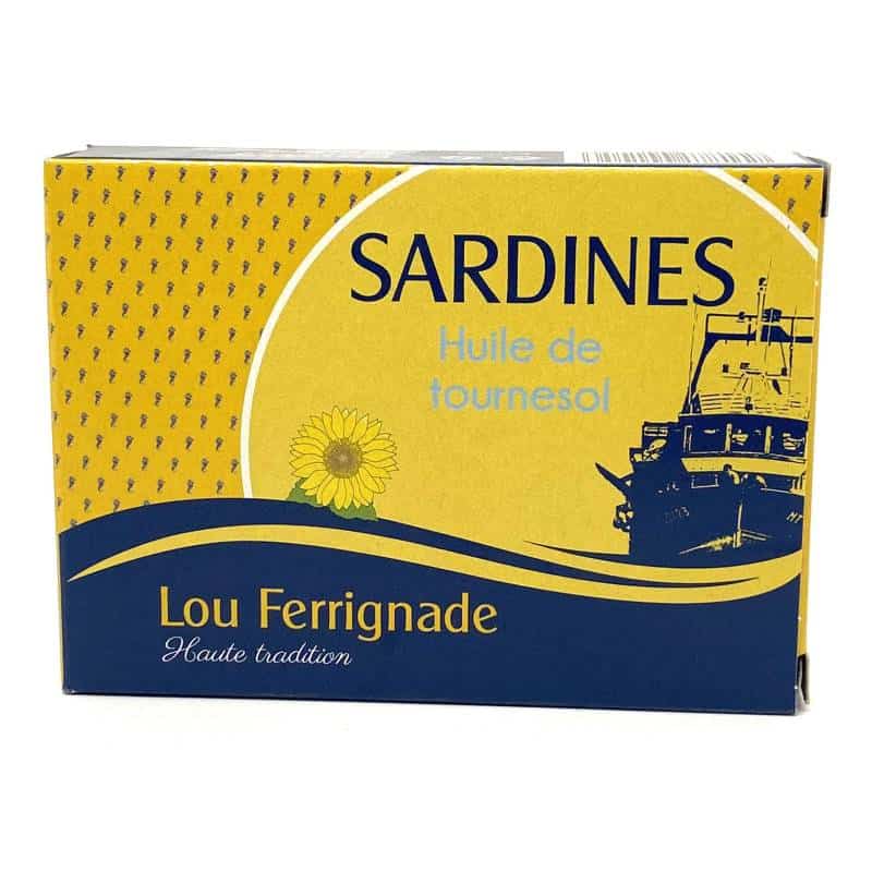 Sardine huile de tournesol 115g