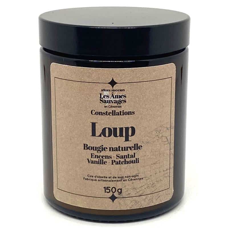 Bougie Loup 150g