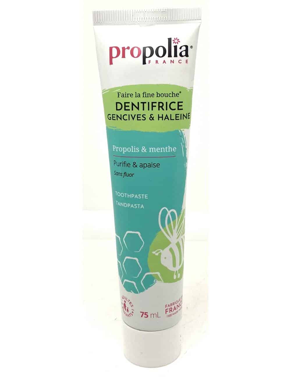 Dentifrice propolis & plantes 75ml