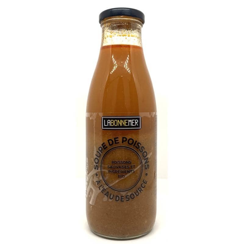 Soupe de poissons de roche bio 710 ml