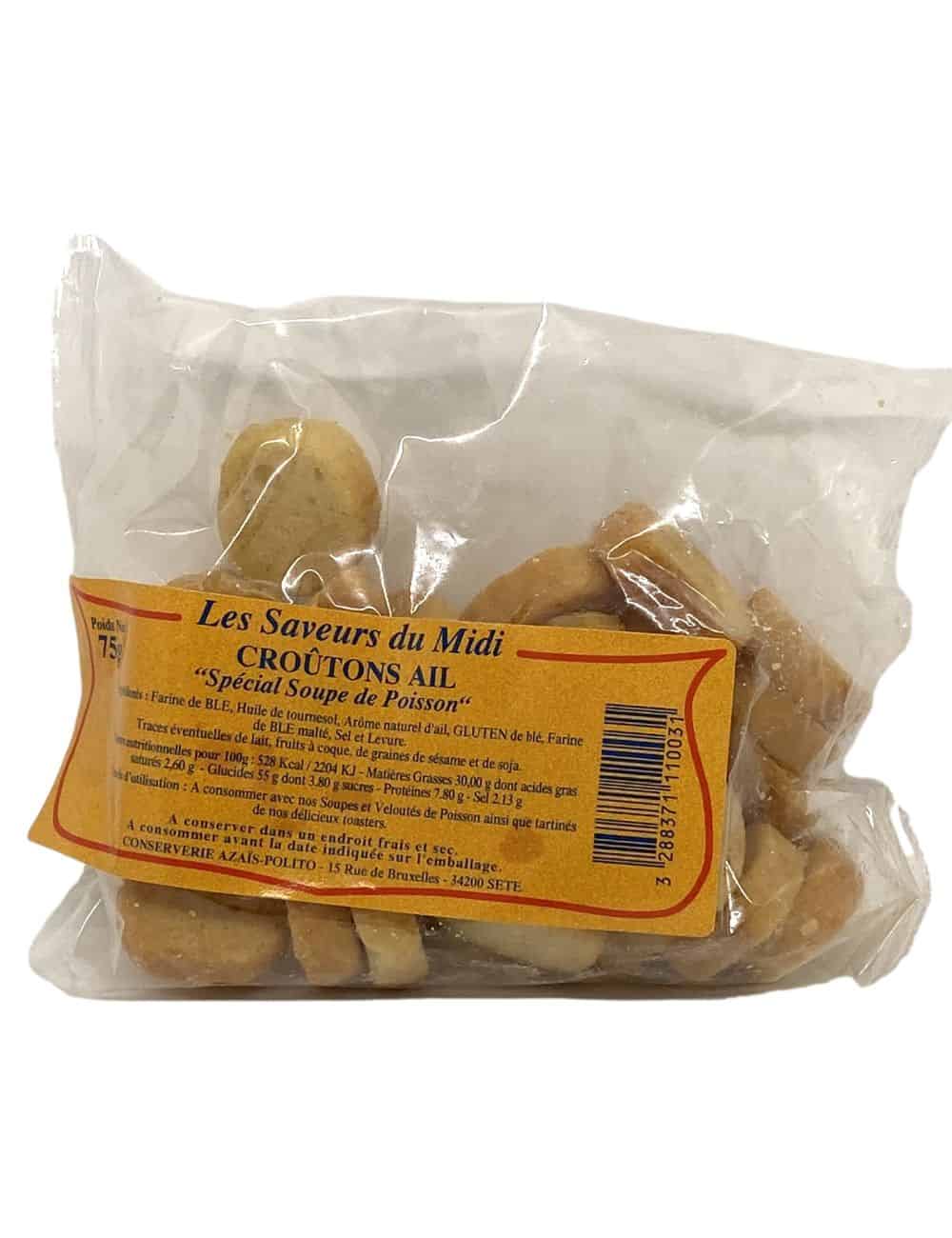 Croûtons à l'ail 75g