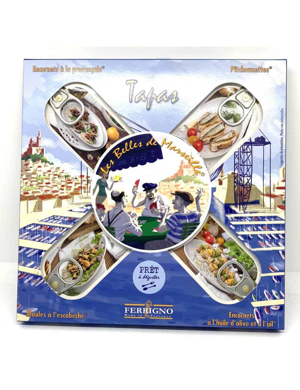 Coffret Tapas 4x69g