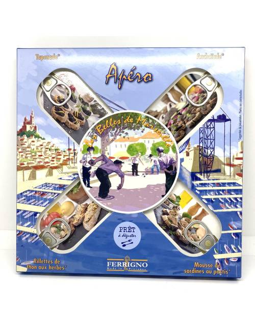 Coffret Apéro 4x69g