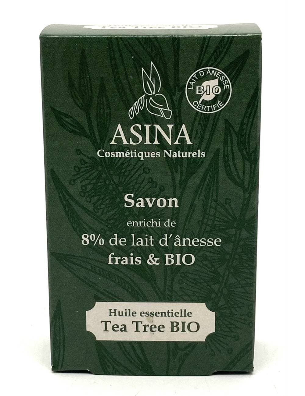 Savon huile de Tea Tree lait d'ânesse bio 100g