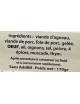 Terrine Agneau nature 170g