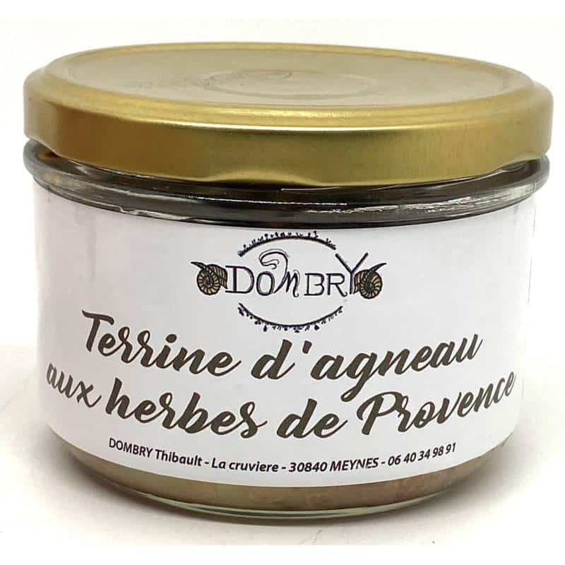 Terrine Agneau aux herbes de Provence 170g