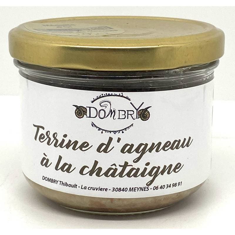Terrine Agneau à la châtaigne 170g