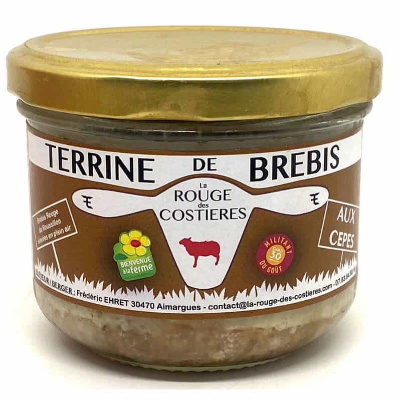 Terrine de brebis aux cèpes 190g
