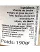 Terrine de brebis aux cèpes 190g