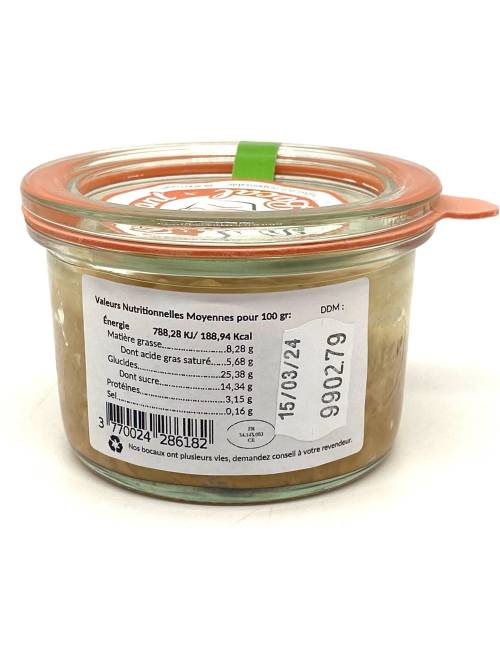 Gâteau de riz au lait caramel beurre salé 140g