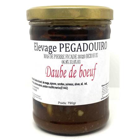 Daube de bœuf 790g