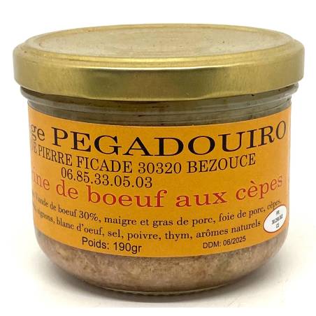 Terrine aux cèpes 190g