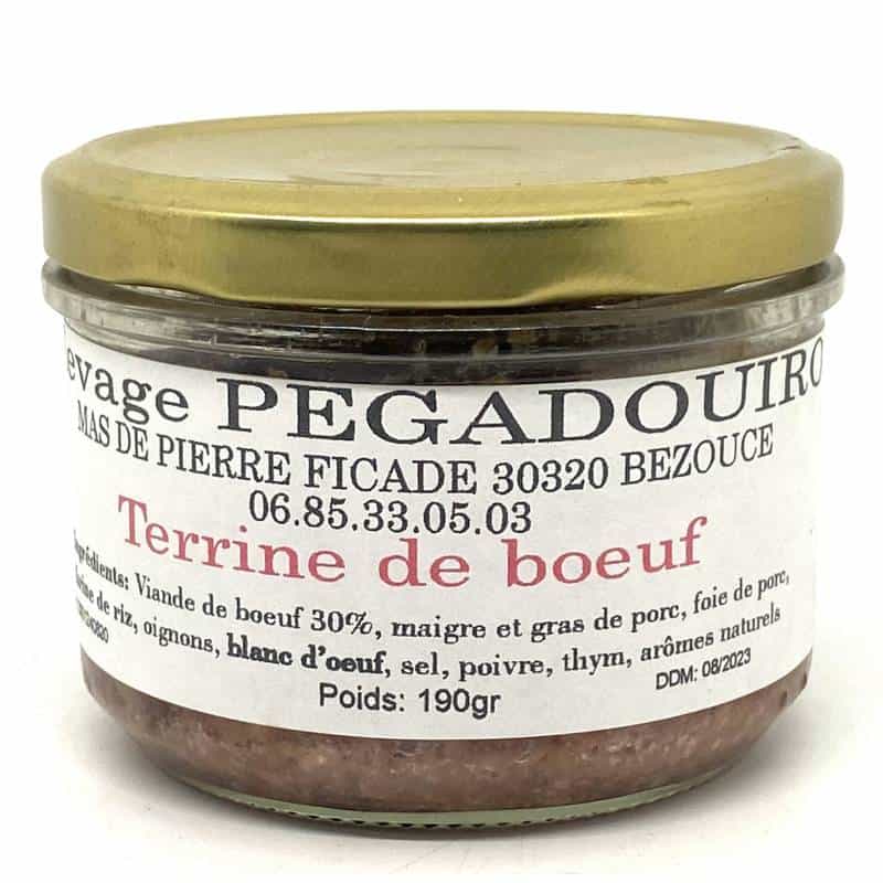 Terrine de bœuf 190g